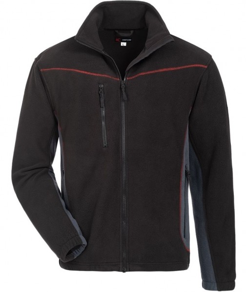 Craftland 23312 BEKASINE fleece jacket black-grey