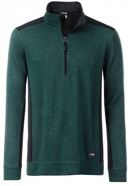 James & Nicholson JN864 Workwear Fleece-Troyer