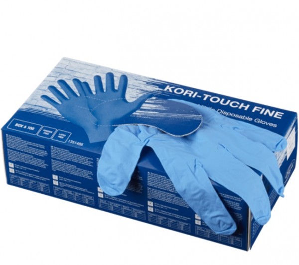 Korsar Kori Touch Fine Blue Nitril disposable gloves