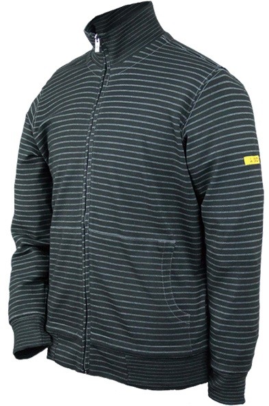 HB CONDUCTEX Cotton Knit ESD sweat jacket long sleeve 08014 86012 001