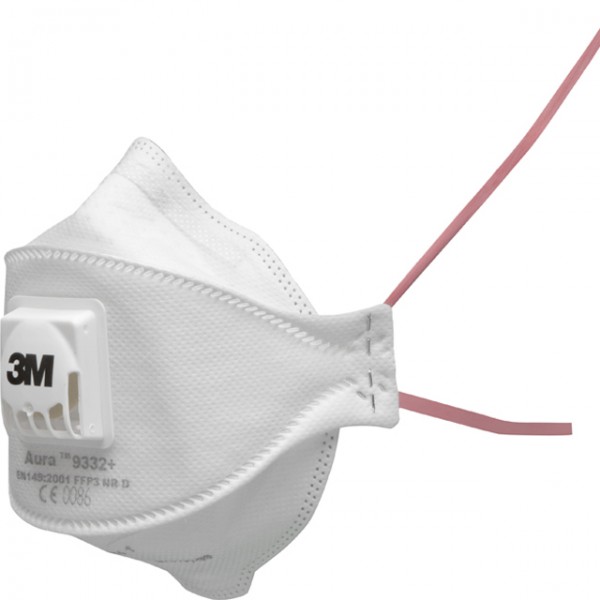 3M Fine dust maske Aura 9332+ FFP3 NR D