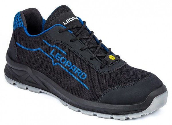 Leopard E1657 low shoe S3 black