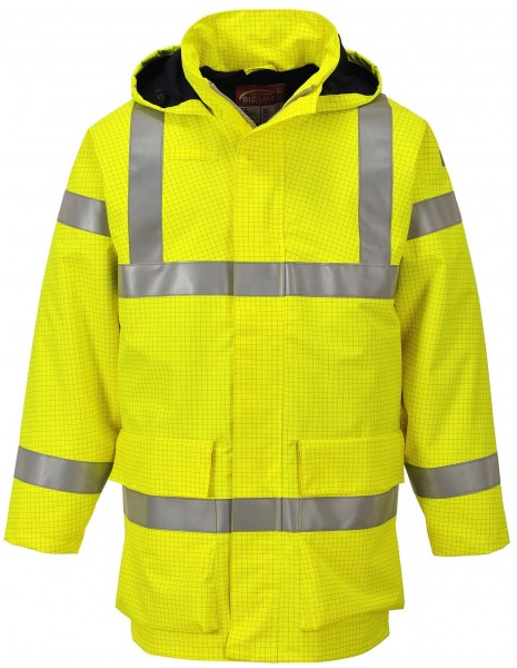 Portwest Bizflame Rain S774 Multinorm warning rain parka