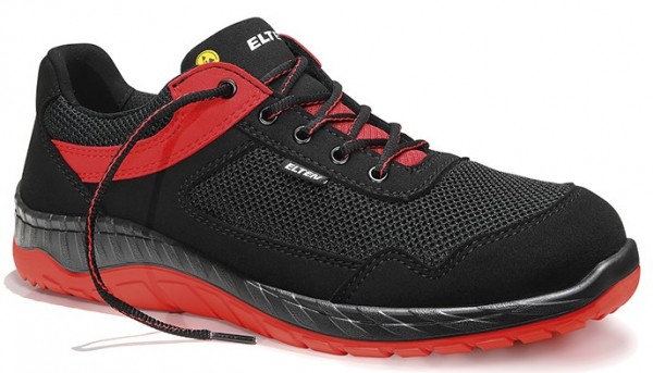 Elten Lonny 729521 safety low ESD S1P shoes red