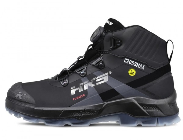 HKS 834082 Crossmax Pioneer Black BOA S3S half boot