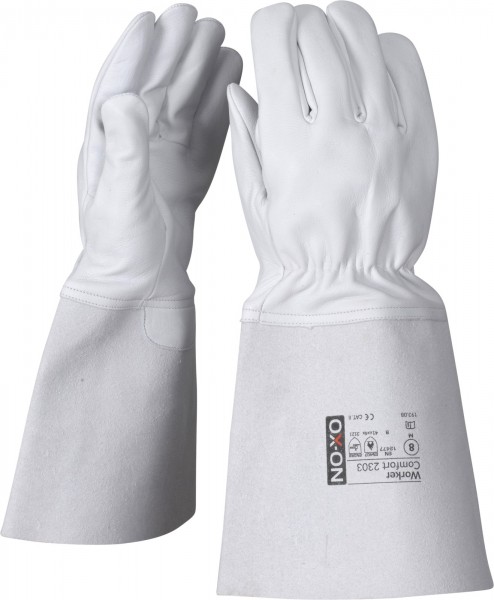 OX-ON Worker Comfort 2303 (Tig) goatskin welder gloves
