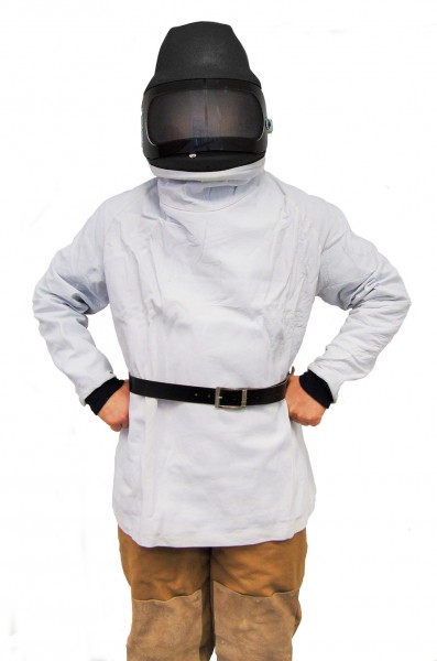Ekastu radiator helmet P4 leather with sleeves