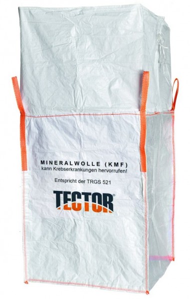 Tector 84679 Big Bag mineral wool 90 x 90 x 120 cm transparent with print