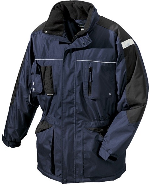 texxor 4136 Winter Parka Aalborg navy-black