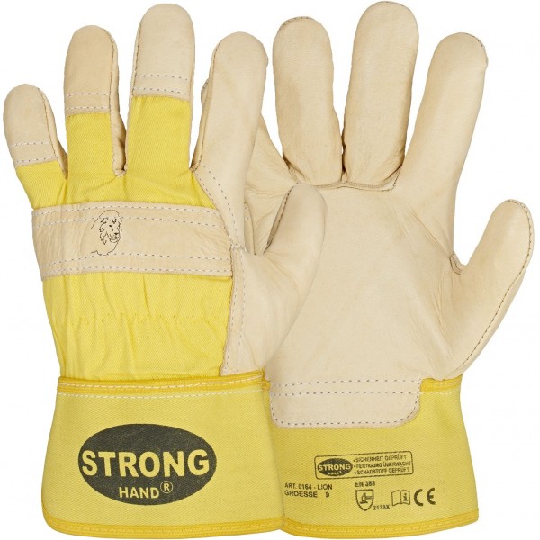 Stronghand 0164 Lion full leather protective gloves
