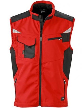 James & Nicholson JN845 Workwear Softshellvest
