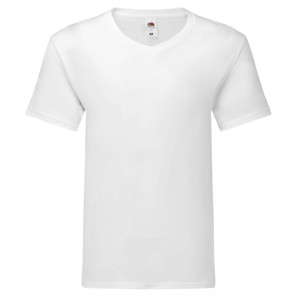 Fruit of The Loom Iconic 150 V Neck T in 5 colours