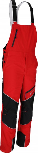 Triuso PFSLH cut protection dungarees red-black