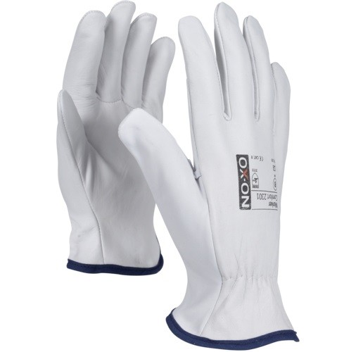 OX-ON Worker Comfort 2301 full nappa leather gloves