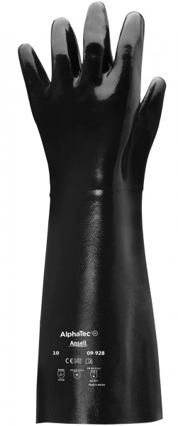 Ansell AlphaTec 09-928 Chemical protective gloves from -25 °C to 180 °C