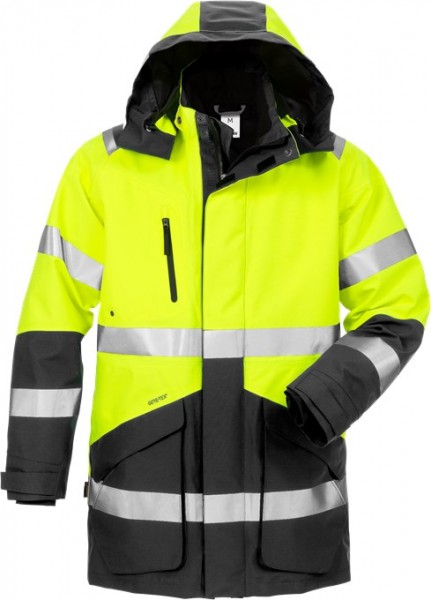 Fristads 120988 High Vis Gore-Tex 3-in-1 Winter Parka 4989 GXB