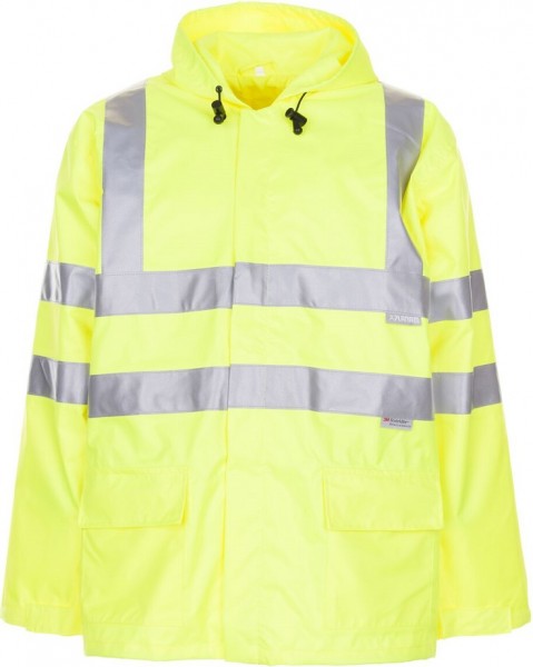 Planam warning protection rain jacket