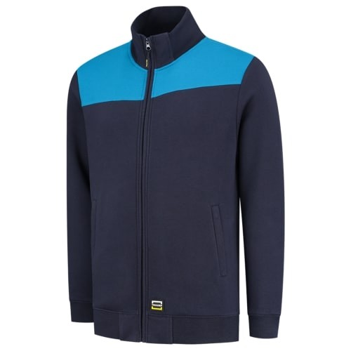 Tricorp 302014 Sweat jacket bicolor cross seam