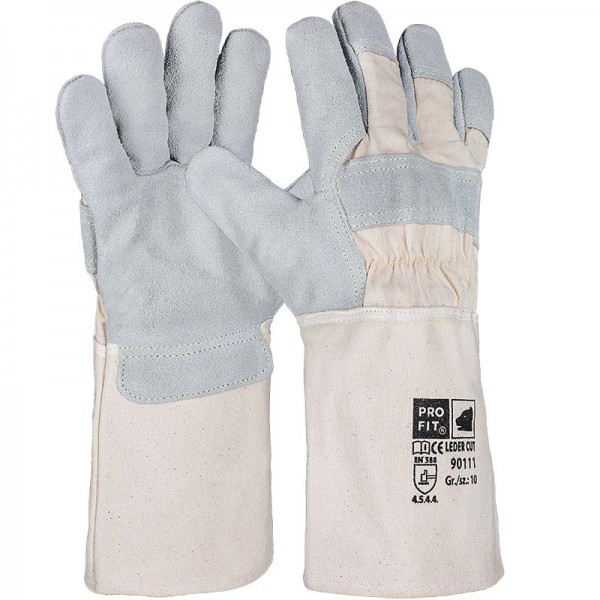Pro-Fit 90111 Cow split leather cut resistant gloves