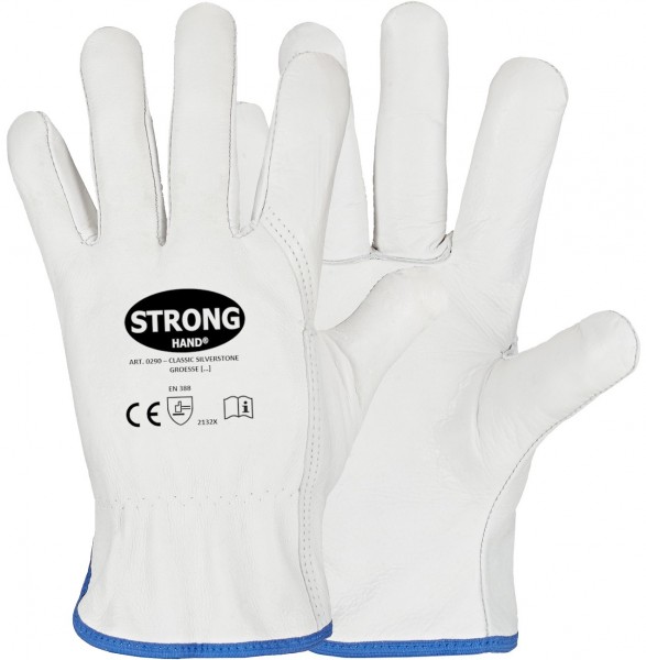 Stronghand 0290 Silverstone cowhide nappa leather protective gloves