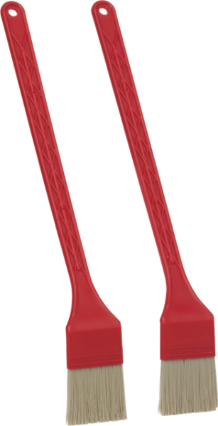 Vikan 30024 Toaster brush with heat-resistant filaments, 2 pieces, 395 mm, medium
