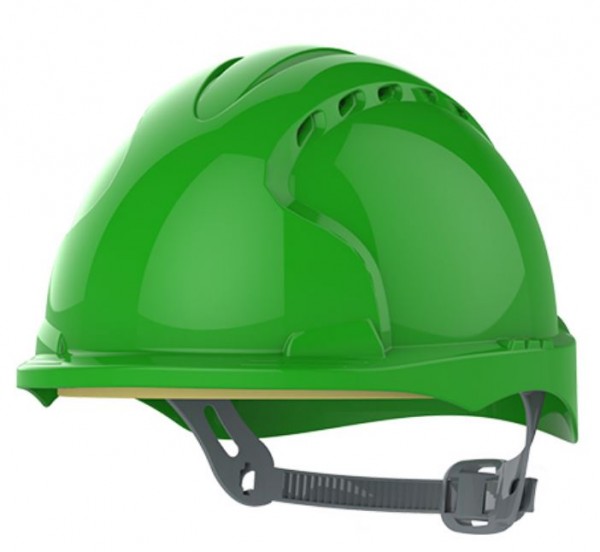 JSP AJH160 EVO3 safety helmet ventilated slide fastener
