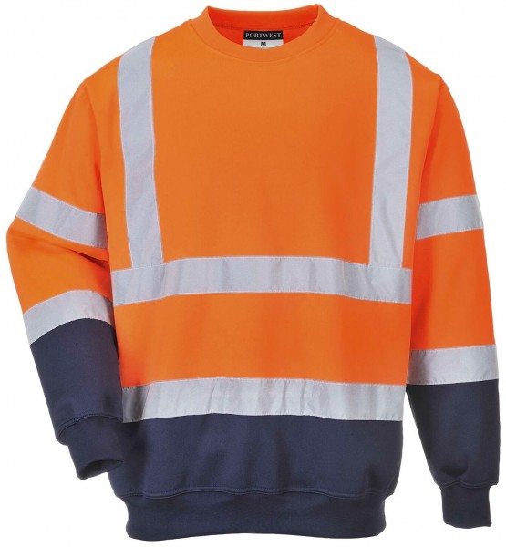 Portwest B306 2-coloured warning sweatshirt