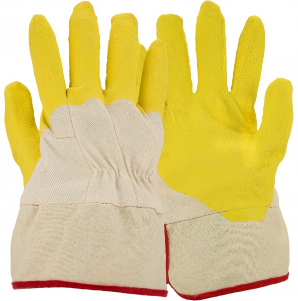 LST protective gloves with latex coating
