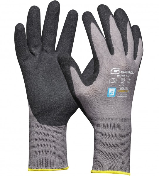 Gebol Master Flex protective gloves with PU nitrile coating