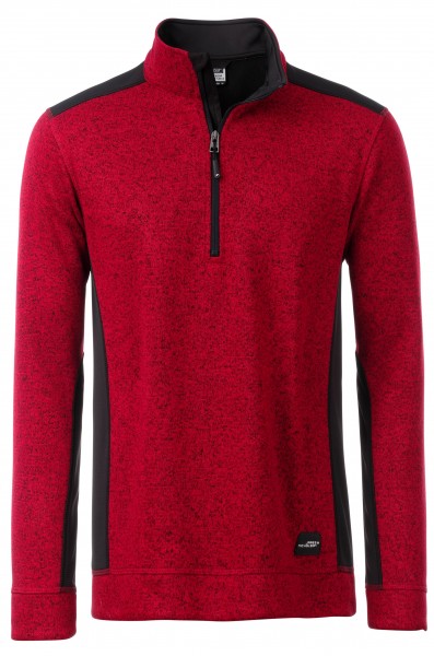 James & Nicholson JN864 Workwear Fleece-Troyer