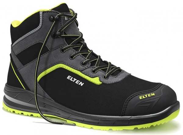 Elten Loan 768151 safety boots XXSports Pro Mid ESD S3 black-lime