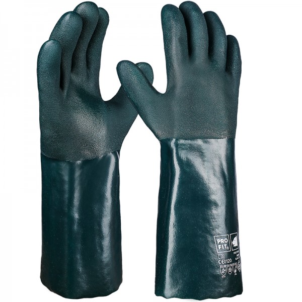 Pro-Fit 586316 Pirate Vinyl Chemical Protective Gloves 40 cm Premium Quality