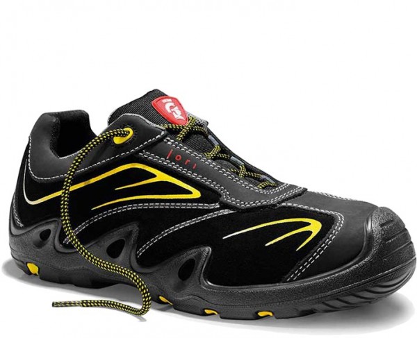 Jori Harrison Low 12741 low shoes S3 black-yellow