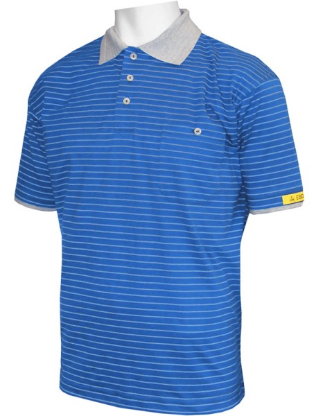 HB CONDUCTEX Cotton Knit men's ESD polo shirt short sleeve 08011 86004 000