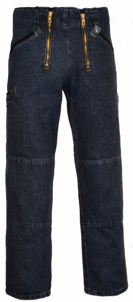 Eiko Saar Denim jeans guild pants blue stonewashed