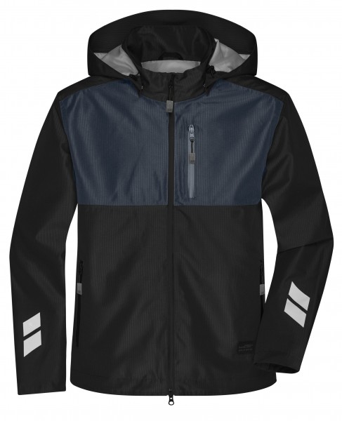 James & Nicholson JN1814 Unisex Hardshell Workwear Jacket in 4 Colors