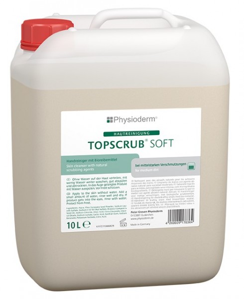 Greven Skin Cleaner Topscrub Soft 10 Liter Canister