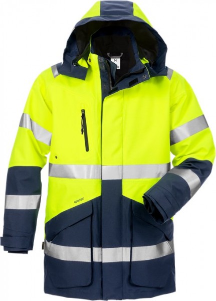 Fristads 120988 High Vis Gore-Tex 3-in-1 Winter Parka 4989 GXB