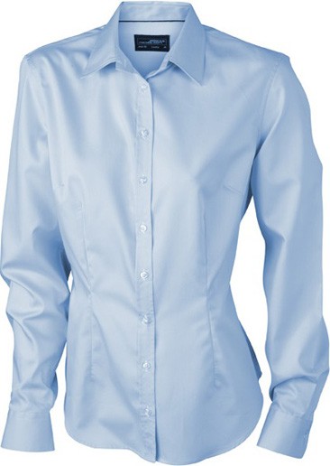James & Nicholson JN615 Ladies Business Blouse long sleeve in 4 colours