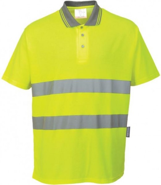 Portwest S171 High visibility polo shirt 40+ UPF