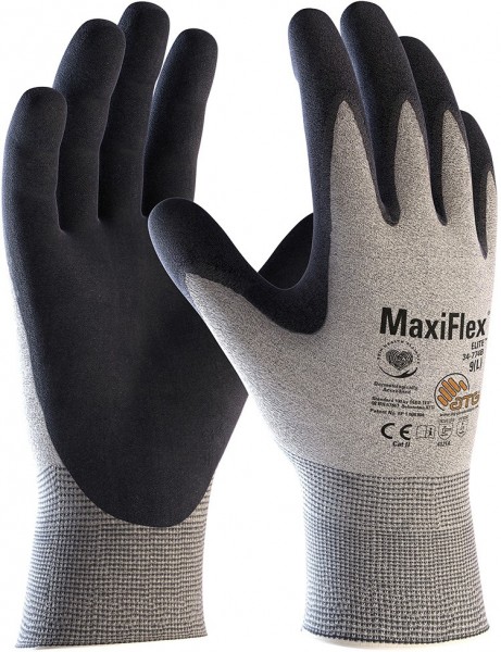 ATG 34-774B MaxiFlex Elite ESD nylon knitted gloves