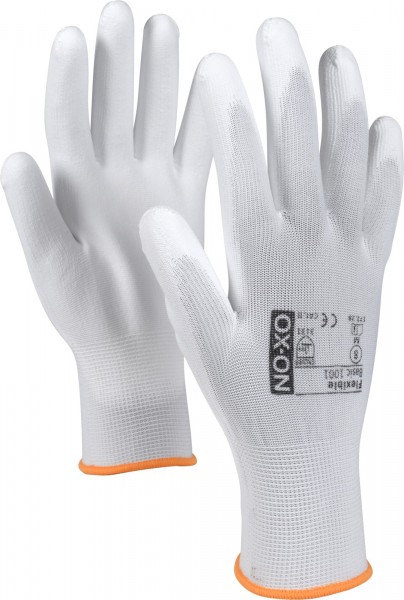 OX-ON Flexible Basic 1001 protective gloves with PU coating