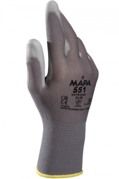 Mapa Ultrane 551 knitted gloves with PU coating