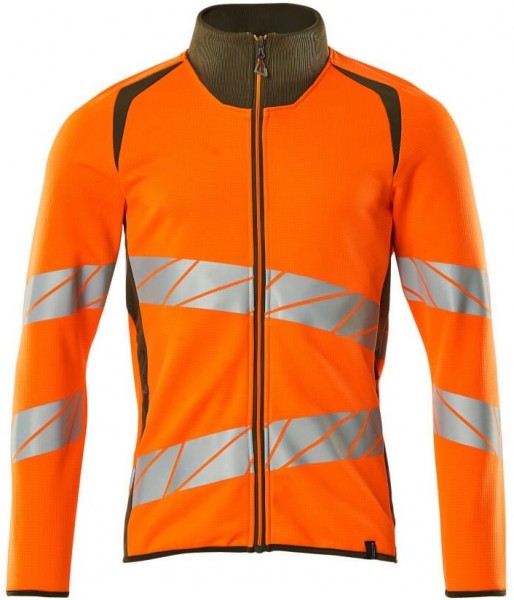 Mascot ACCELERATE SAFE 19184-781 High-visibility sweatshirt with zipper