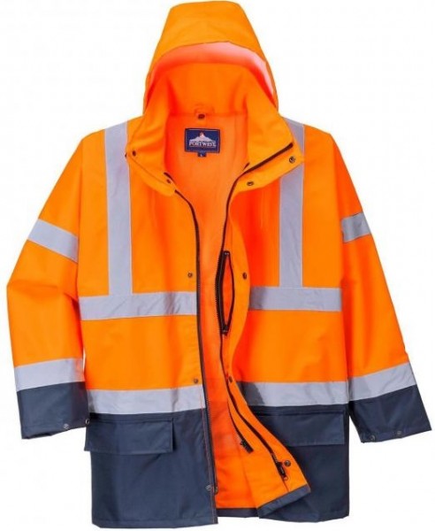 Portwest S766 High visibility 5-in-1 contrast jacket Essential