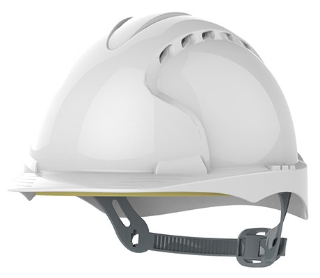 JSP EVO 3 safety helmet with slide fastener Risk 4 ventilated