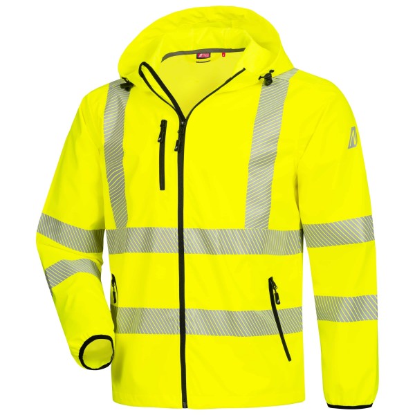 Nitras MOTION TEX VIZ 7196 high-visibility windbreaker