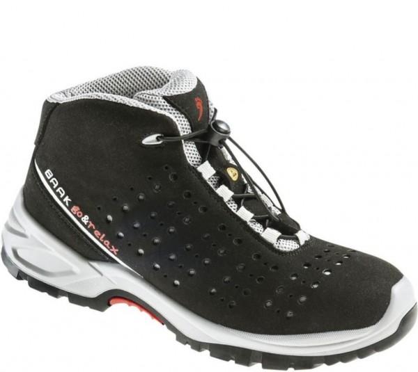 Baak 7337-XW Hendrik lace-up boot S1P SRC ESD width 13 black-grey