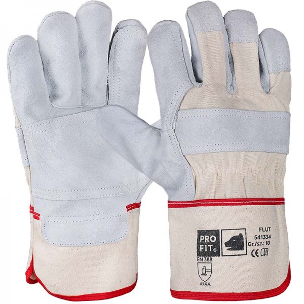 Pro-Fit 541334 Cow split leather gloves