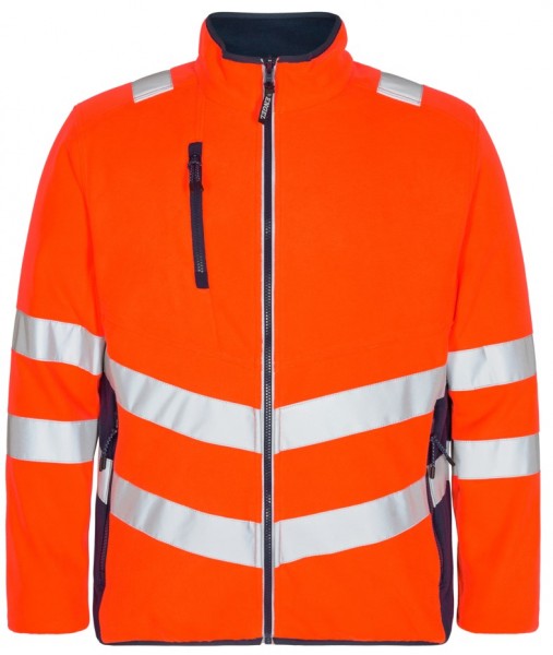 Engel 1192-236 Safety fleece jacket with high-visibility protection